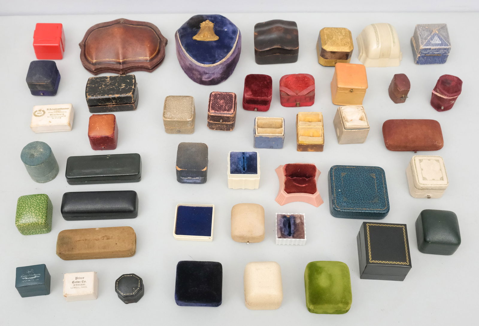 Collection of Vintage & Antique Jewelry Boxes (1 of 11)