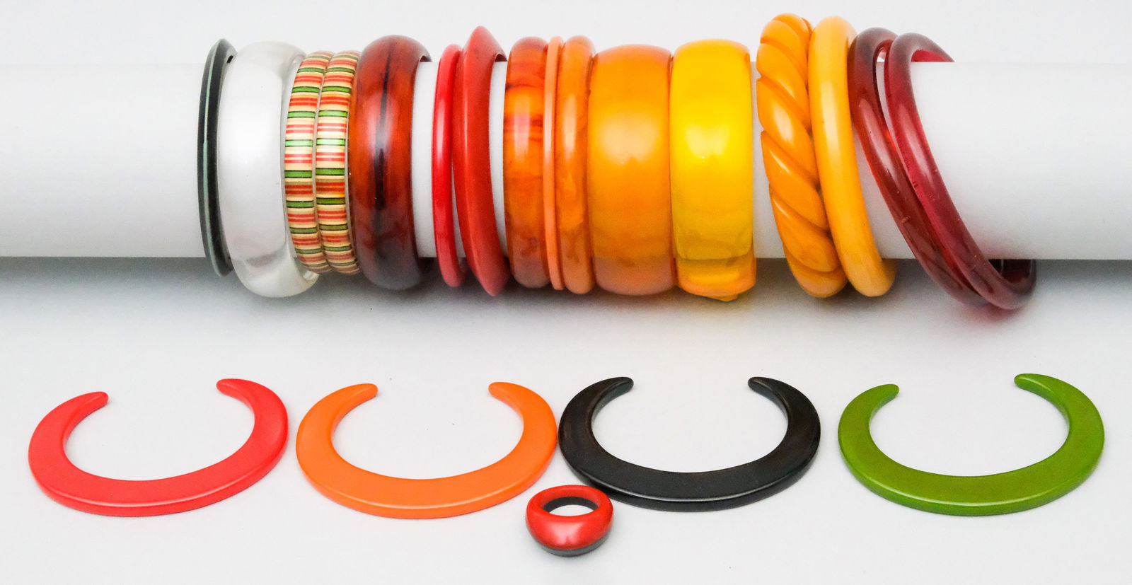 Group of Costume Jewelry Including Bakelite (1 of 7)