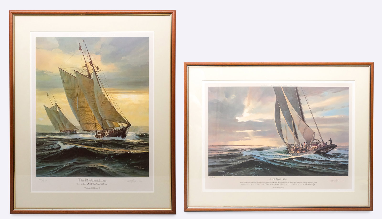 Two Thomas Hoyne Nautical Prints (1 of 12)