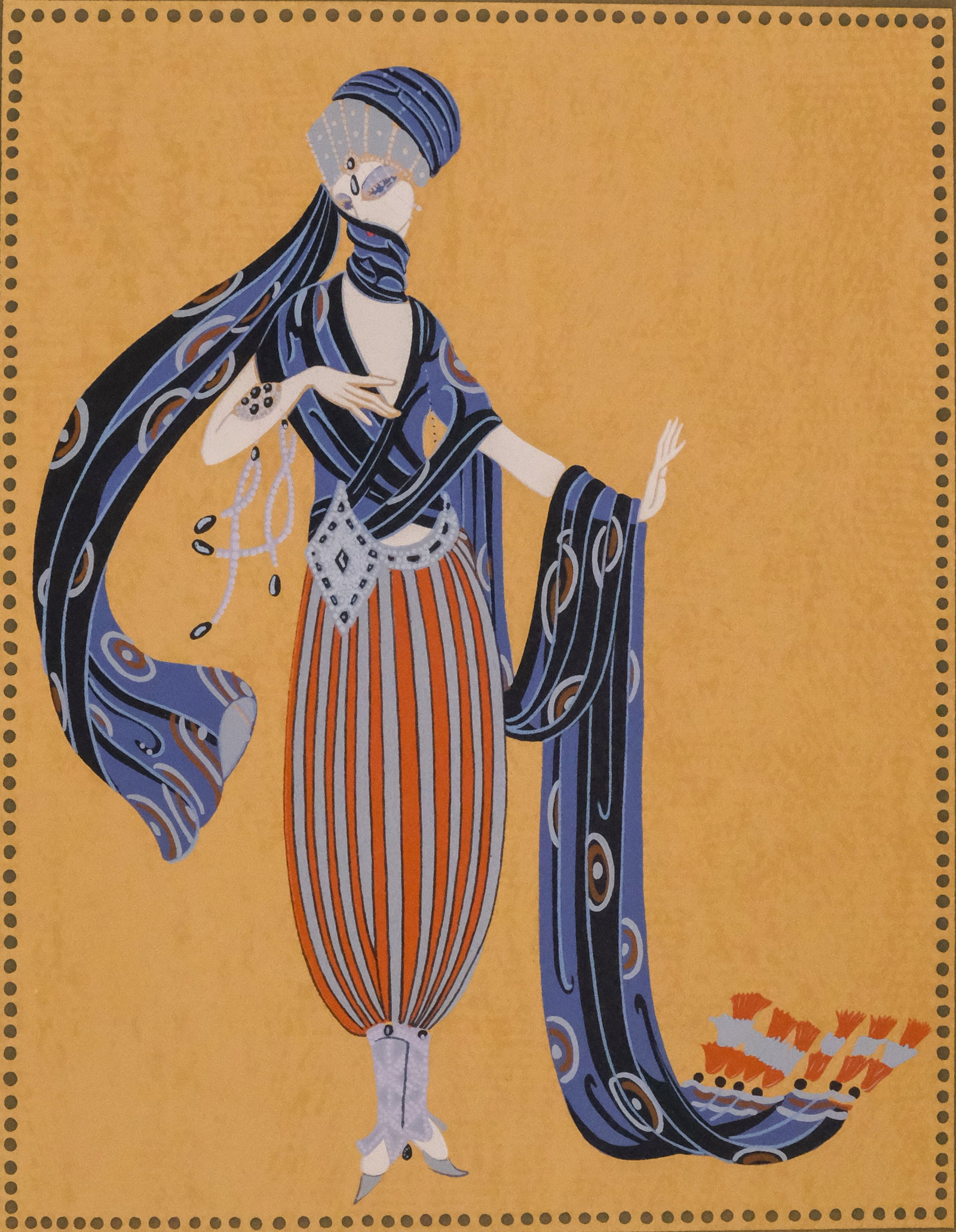 Erte, "Scheherazade Thousand and One Nights" Litho (1 of 5)
