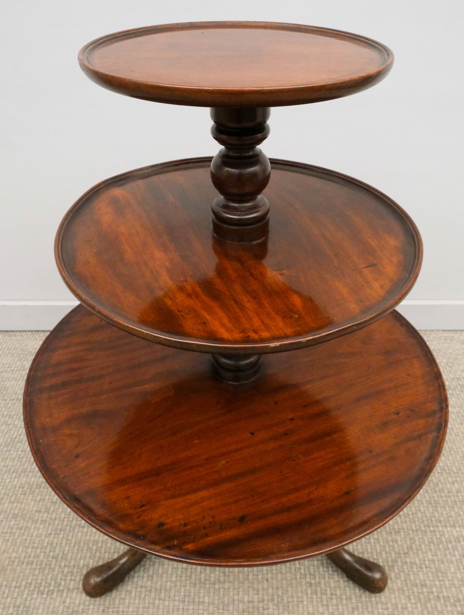 Mahogany Georgian Dumbwaiter (1 of 7)