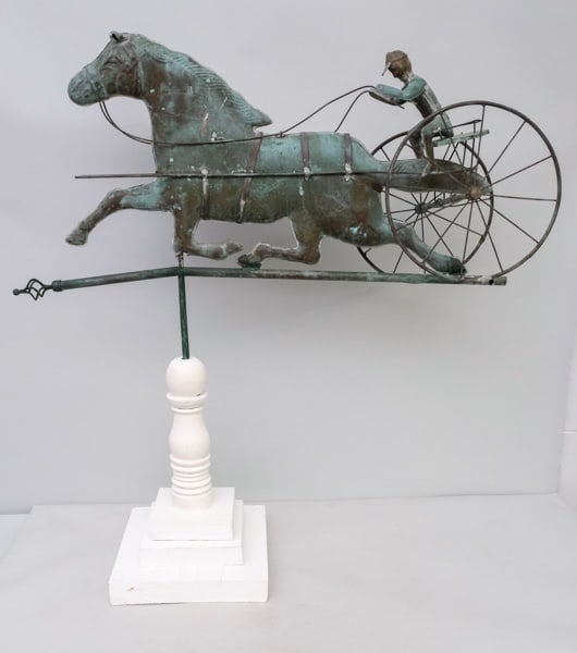 American Copper Horse & Buggy Weathervane (1 of 8)