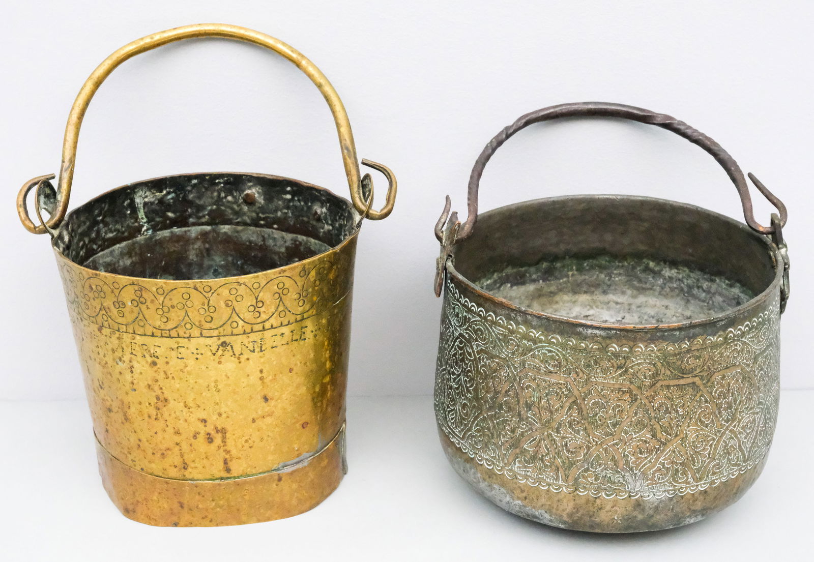 Lot of Two Metal Kettles (1 of 8)