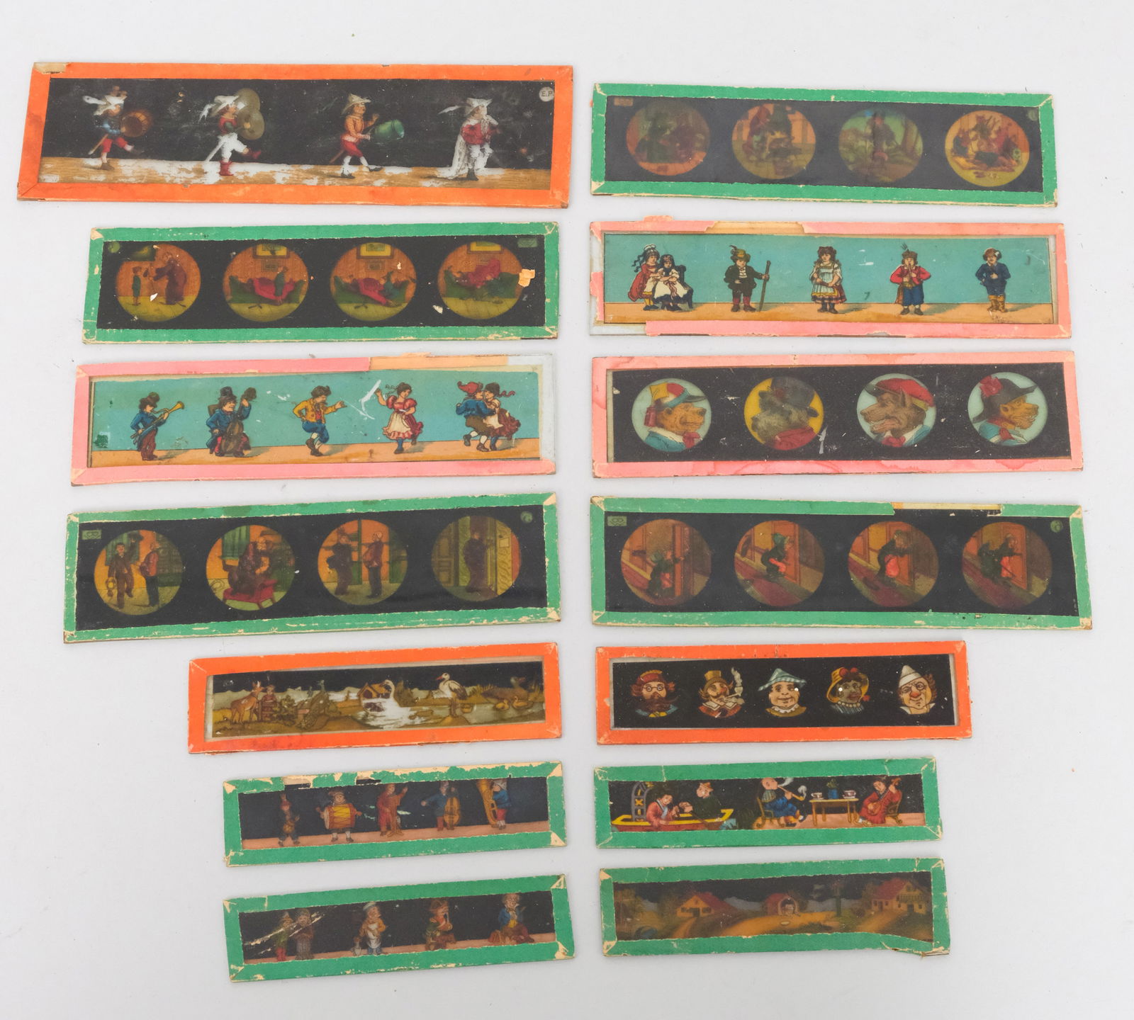 Box of Magic Lantern Glass Slides (1 of 6)