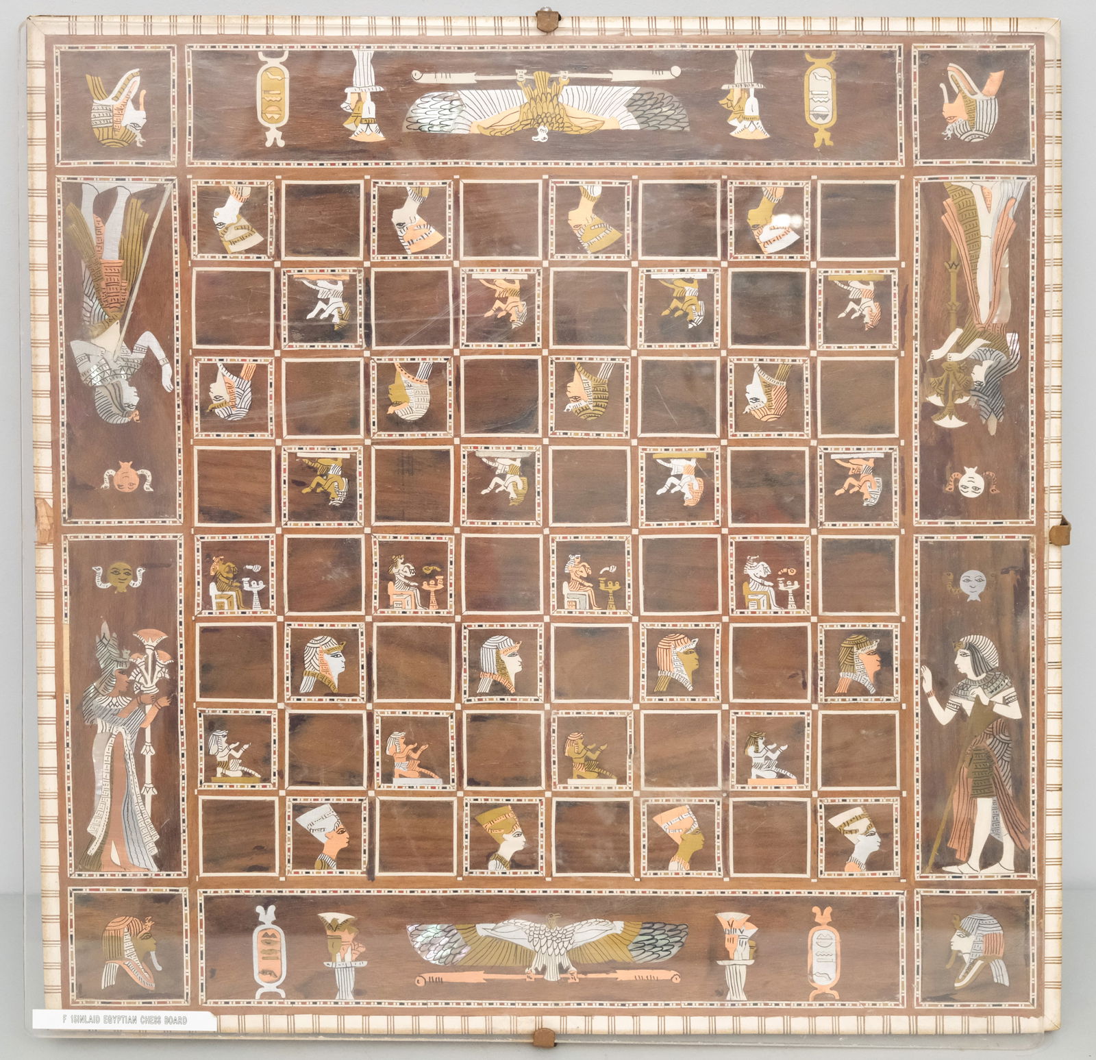 Egyptian Painted Chess Board (1 of 4)