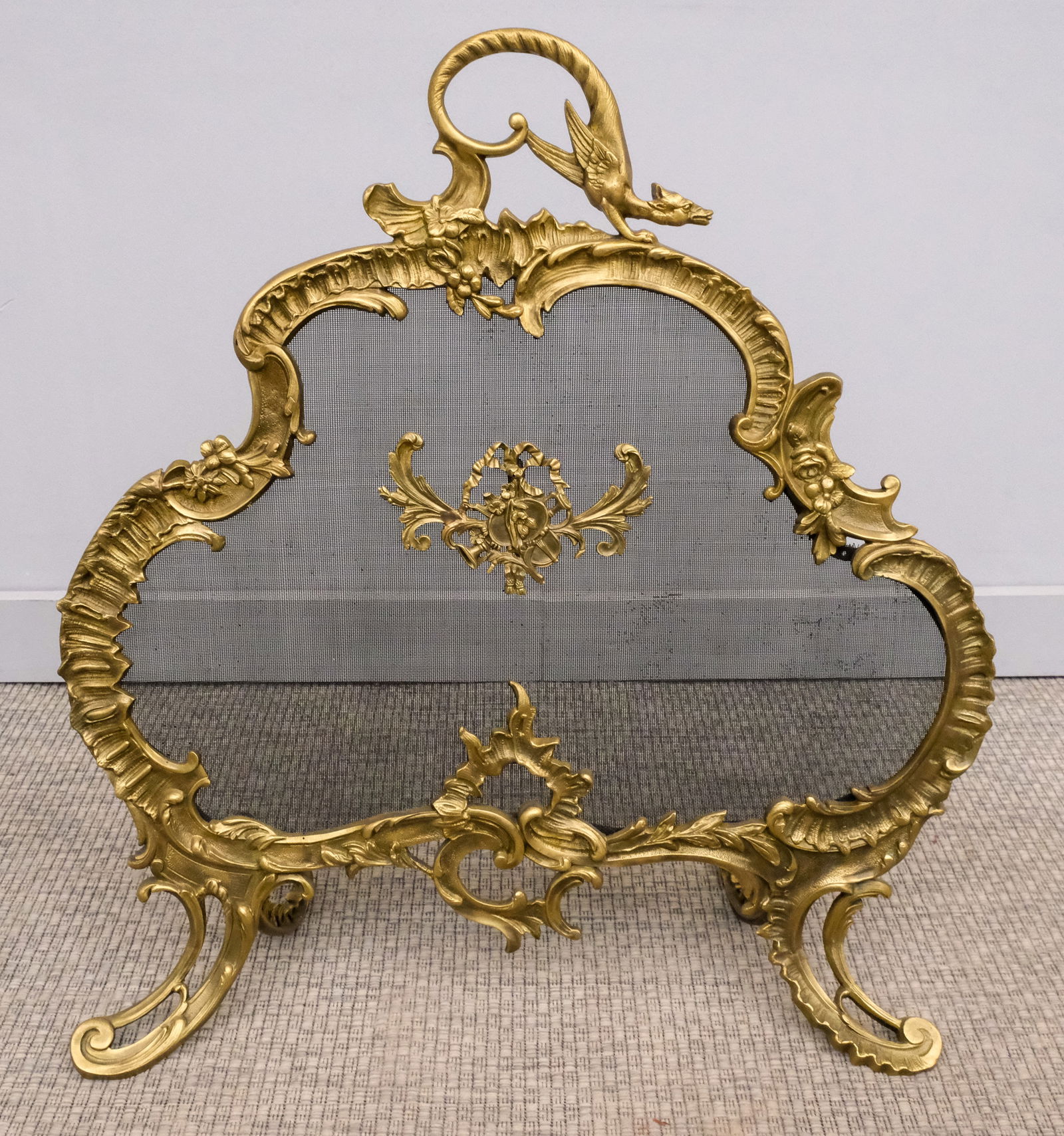 Louis XV Bronze Firescreen (1 of 6)