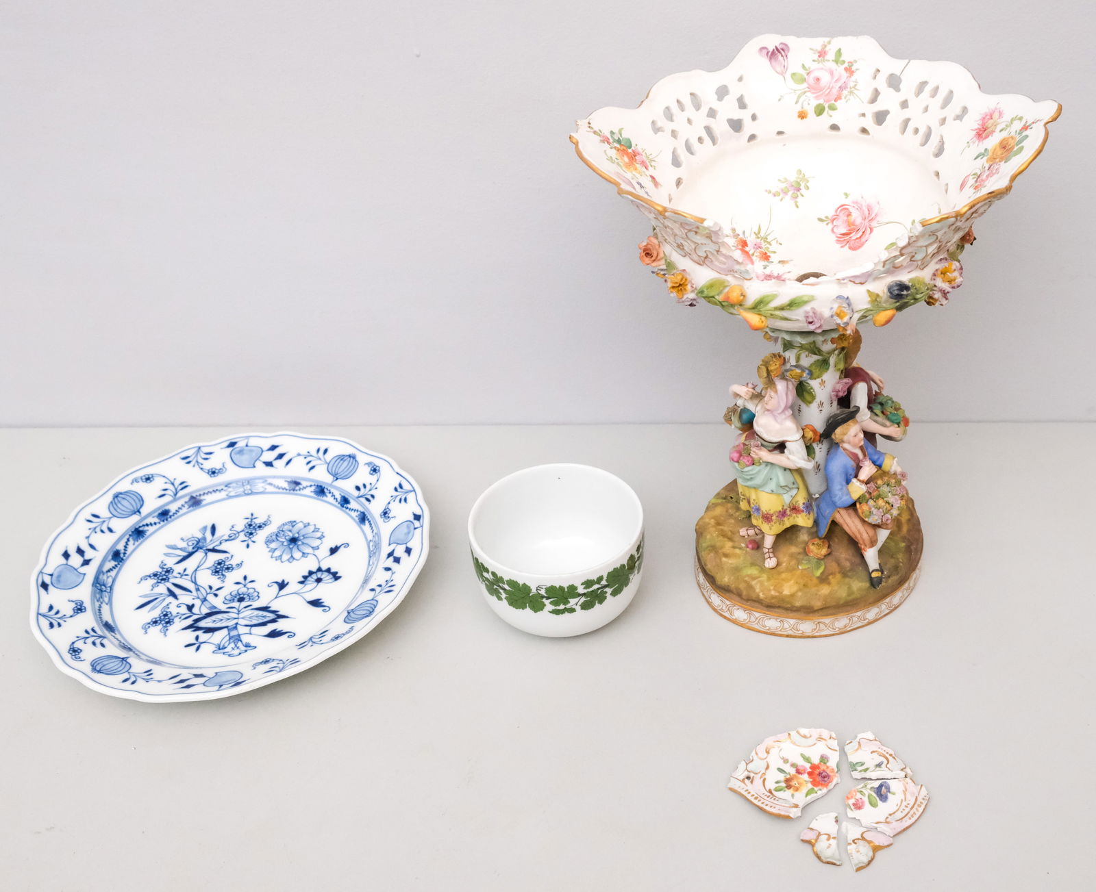 Group of German Porcelain, Including Meissen (1 of 15)
