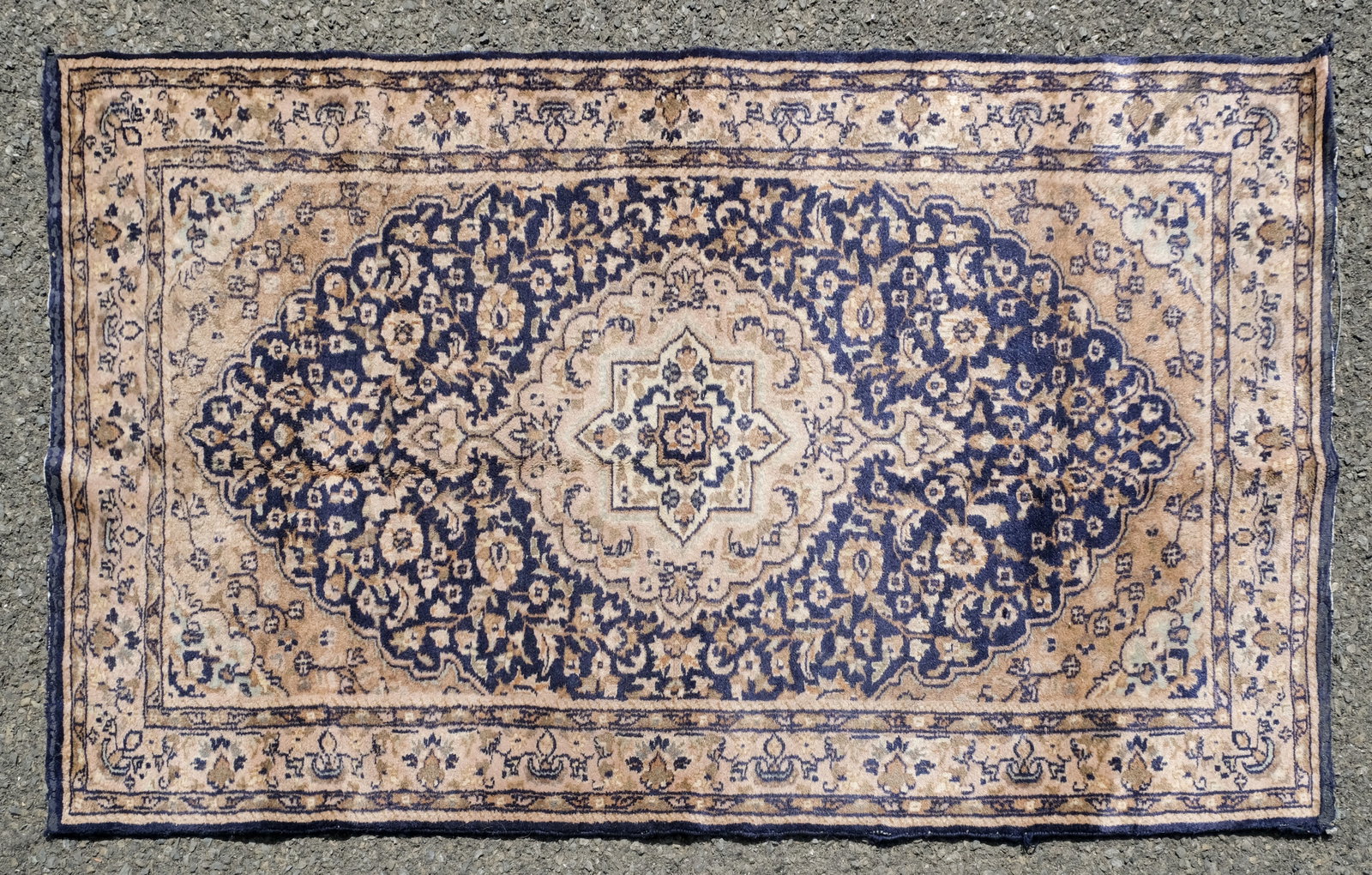 Vintage Persian Rug 35 1/2" x 64": 20th century, 35 1/2" x 64"
