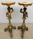 Pair of Italian Blackamoor Occasional Tables