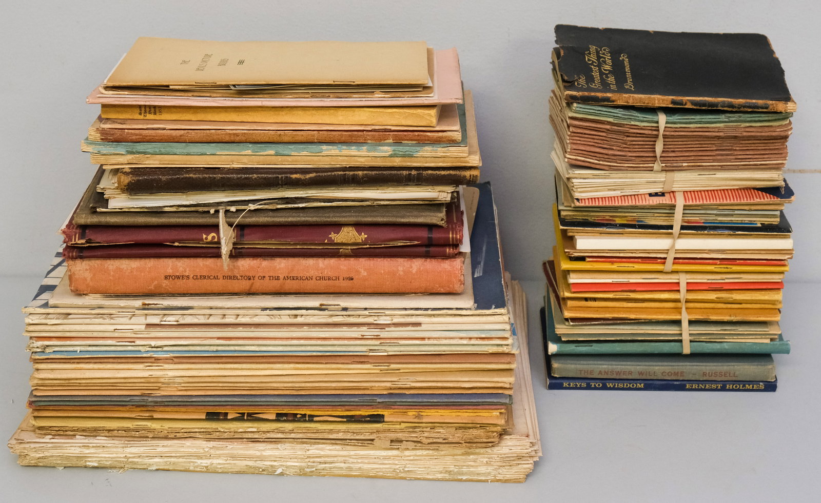 Lot of Antique & Vintage Religious Printings (1 of 6)