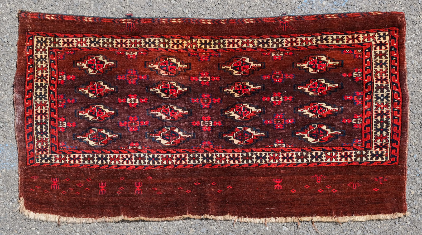 Anatolian Kurdish Saddle Bag Face 31" X 82" (1 of 6)