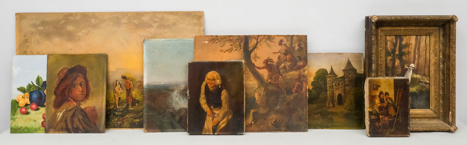 Group of Antique Art (1 of 19)