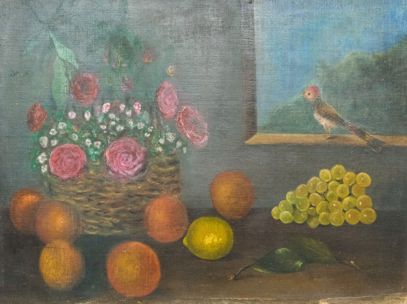 European School, Still Life with Fruit and Flowers (1 of 4)
