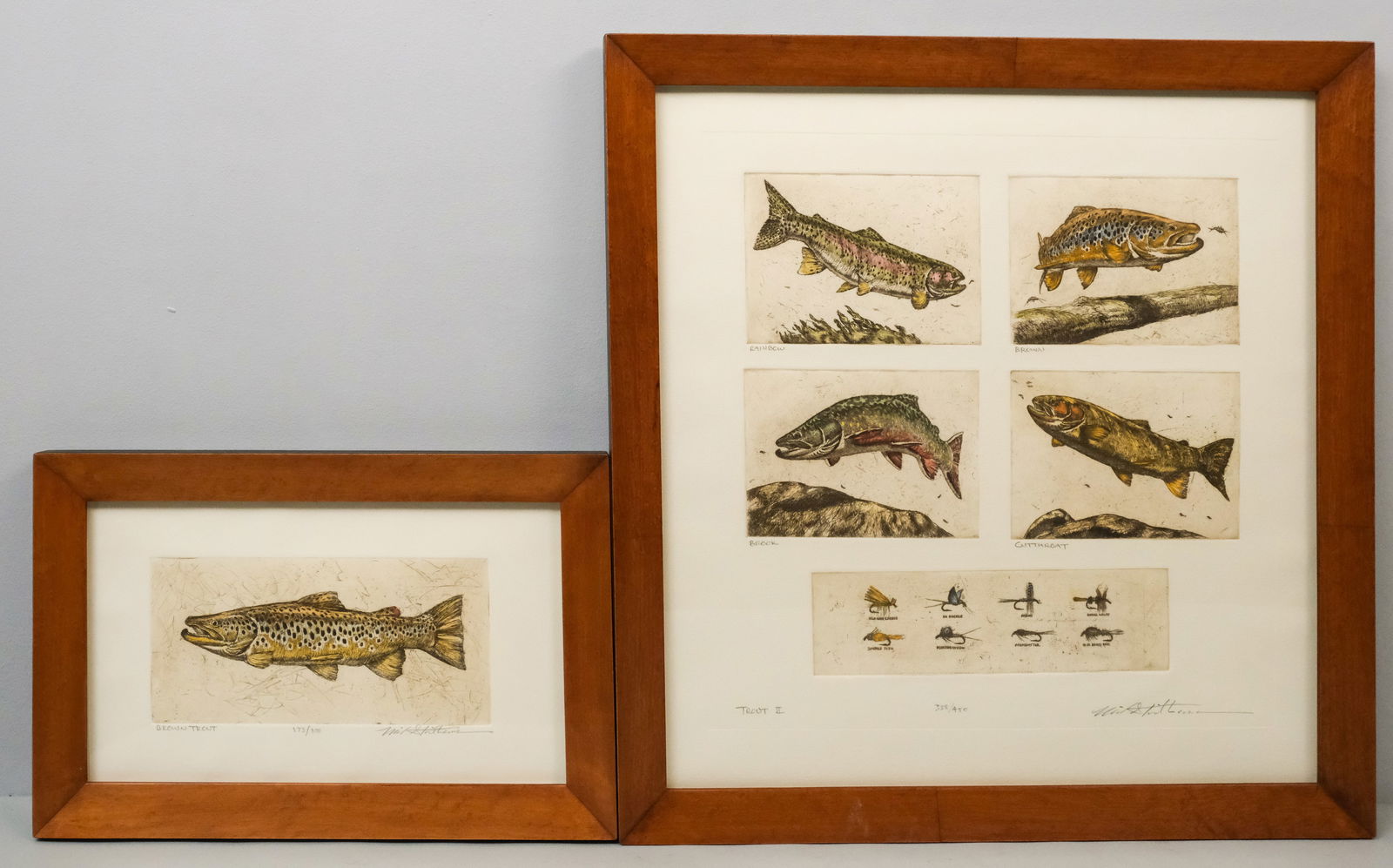 Set of Two Mike Stidham Etchings (1 of 11)