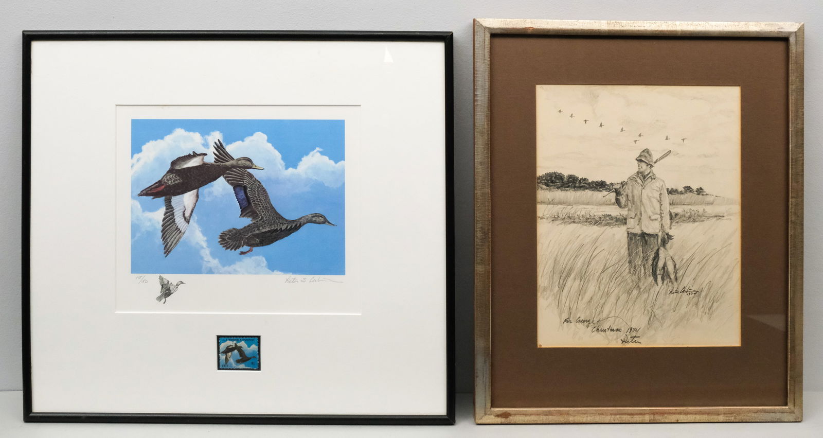 Set of Two Peter Corbin Goose-Related Images (1 of 11)