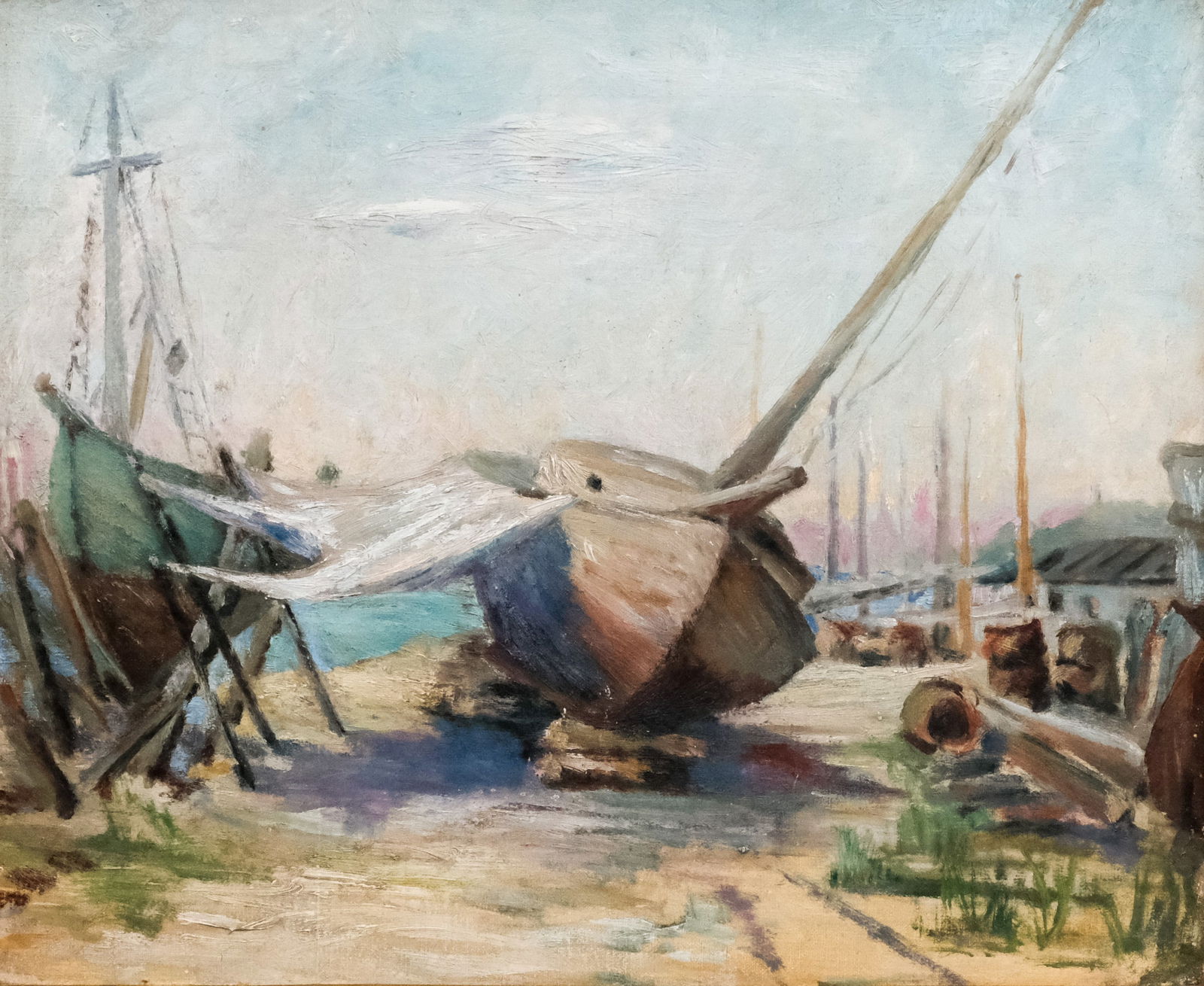 Walter Farndon, "Dry Dock" (1 of 5)
