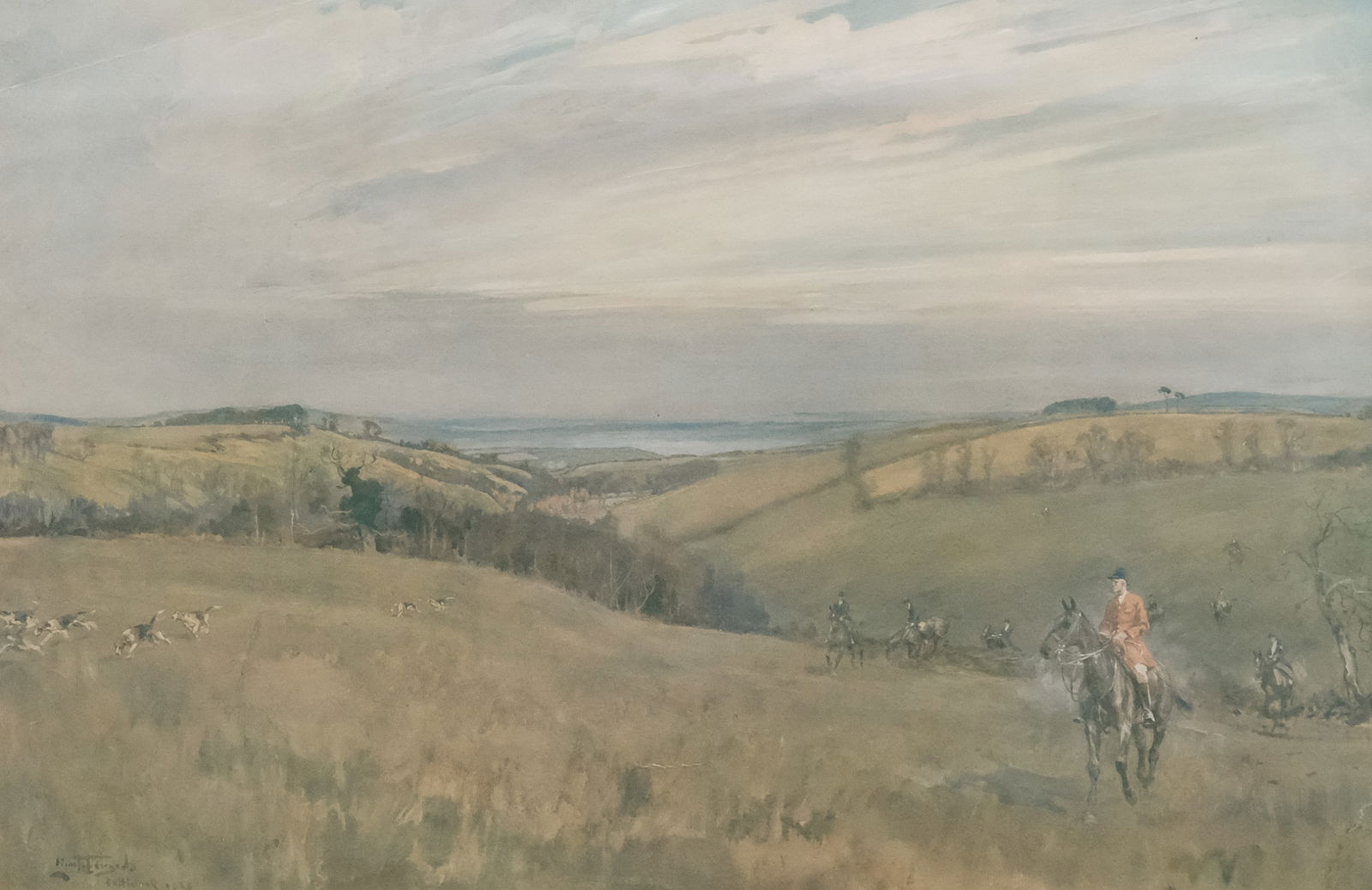 Lionel Edwards, "Bicester at Poundon" (1 of 5)