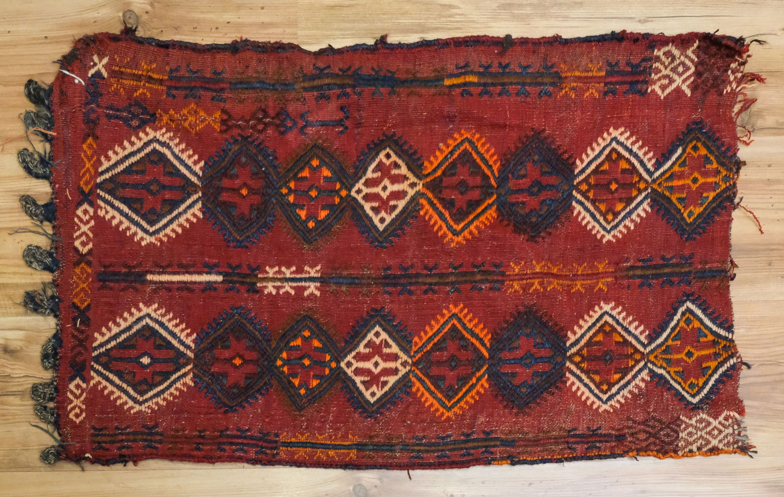Anatolian Kurdish Saddle Bag Face 20" x 37" (1 of 5)