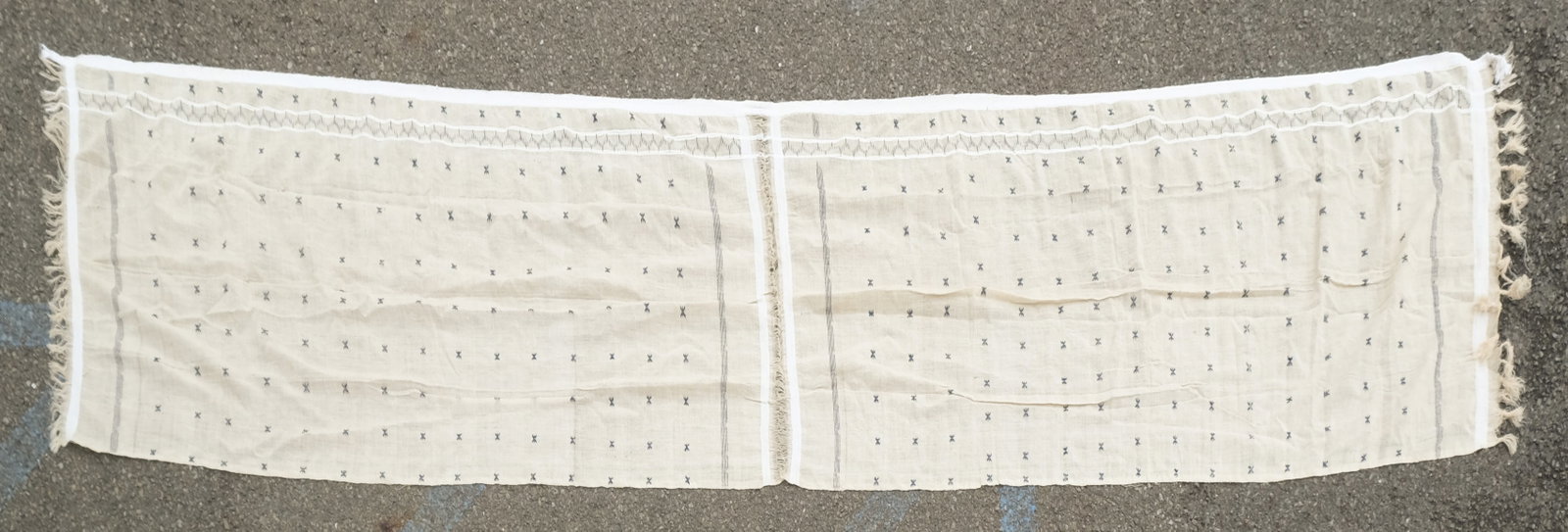 Vintage Turkish Hemp Kilim 36" x 168": 20th century, 36" x 168".