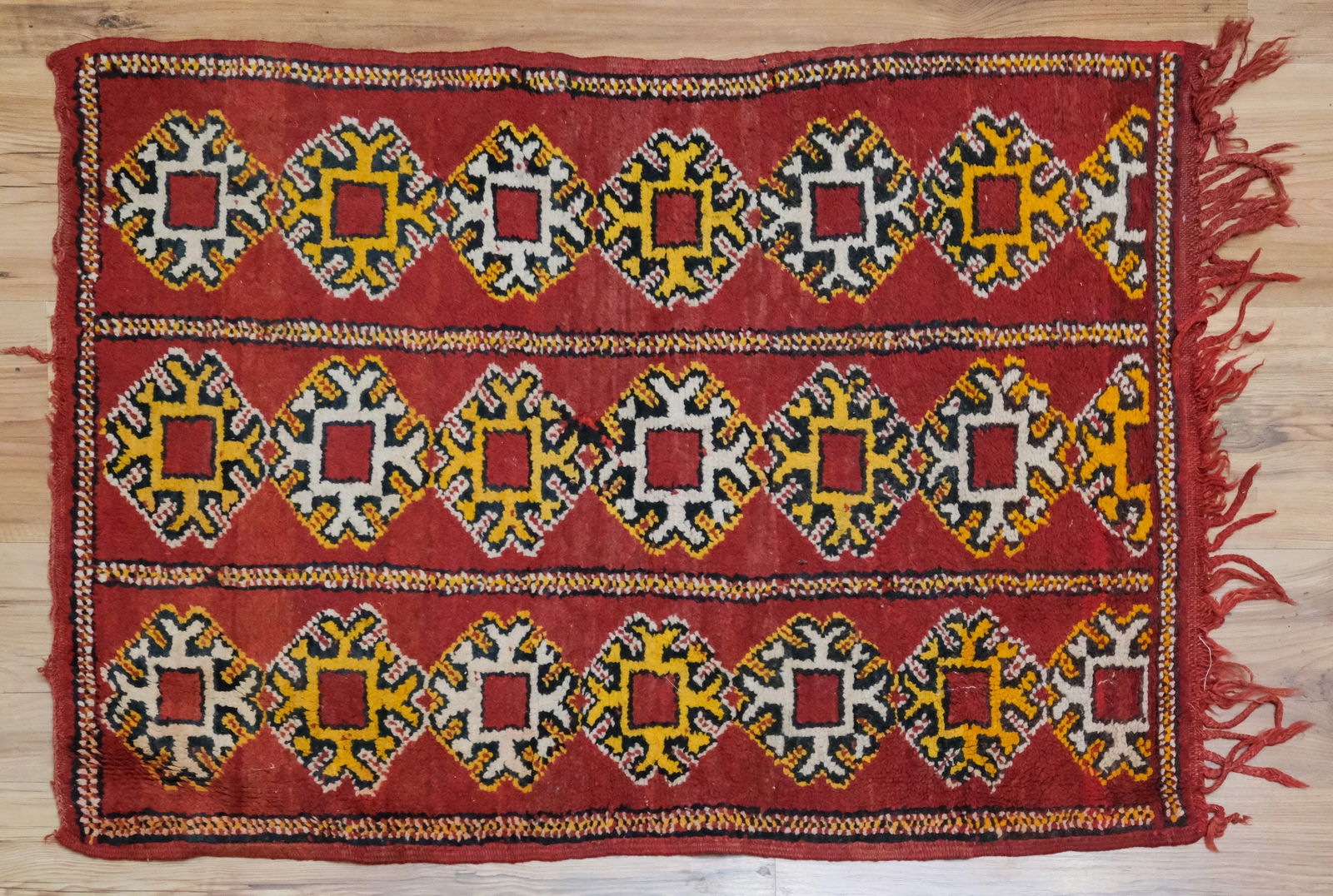 Antique Kilim Flat Weave Prayer Rug 26" x 39" (1 of 6)