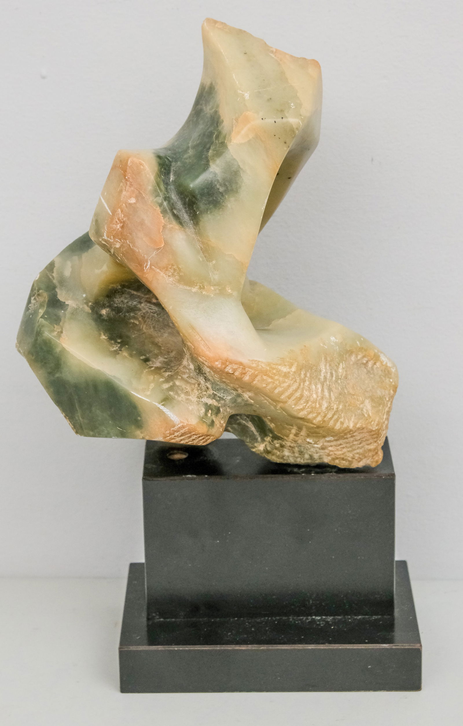 Carved Green Onyx Sculpture (1 of 11)