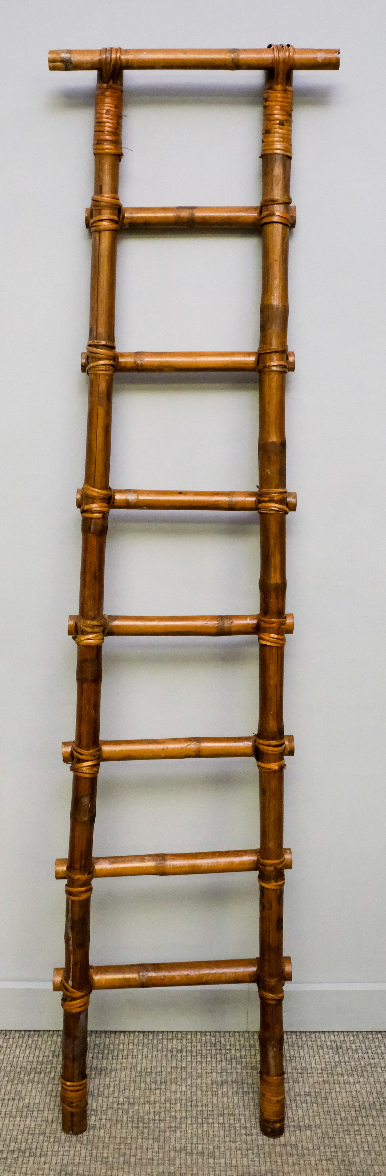 Vintage Decorative Bamboo Ladder (1 of 5)