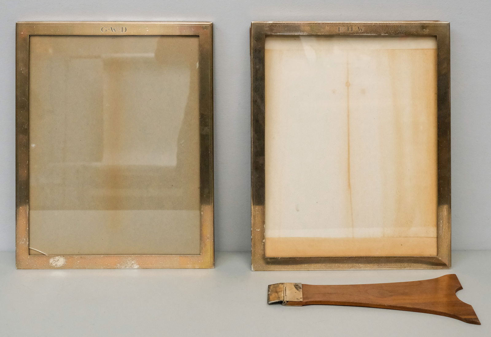 Two Large Antique Tiffany Sterling Frames (1 of 5)
