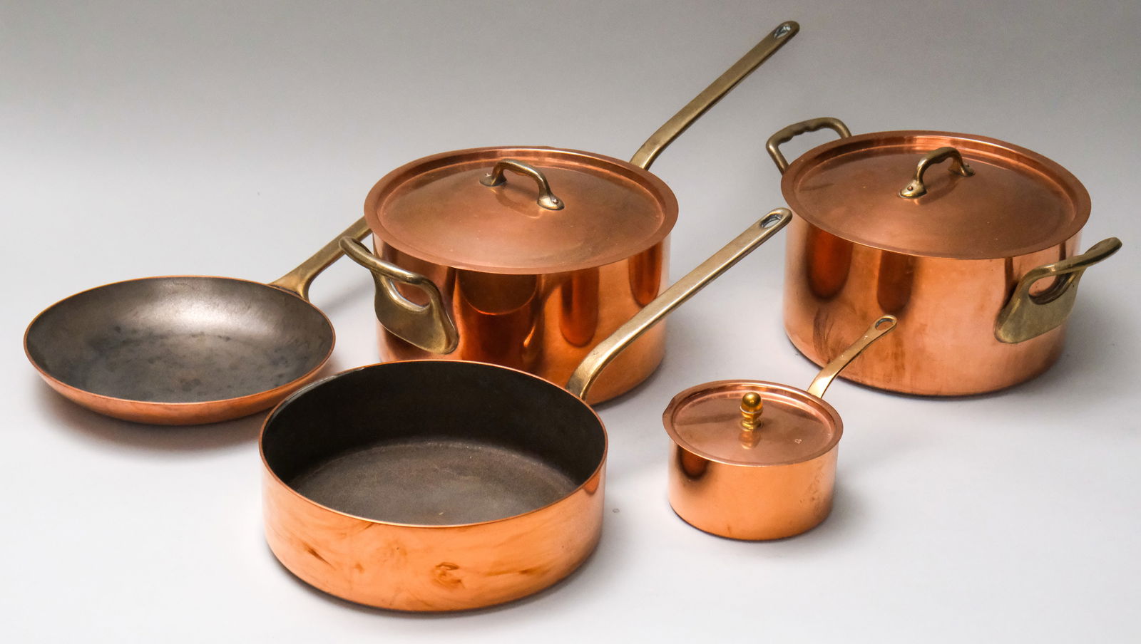 Huge Group Vintage Copper Cookware (1 of 17)