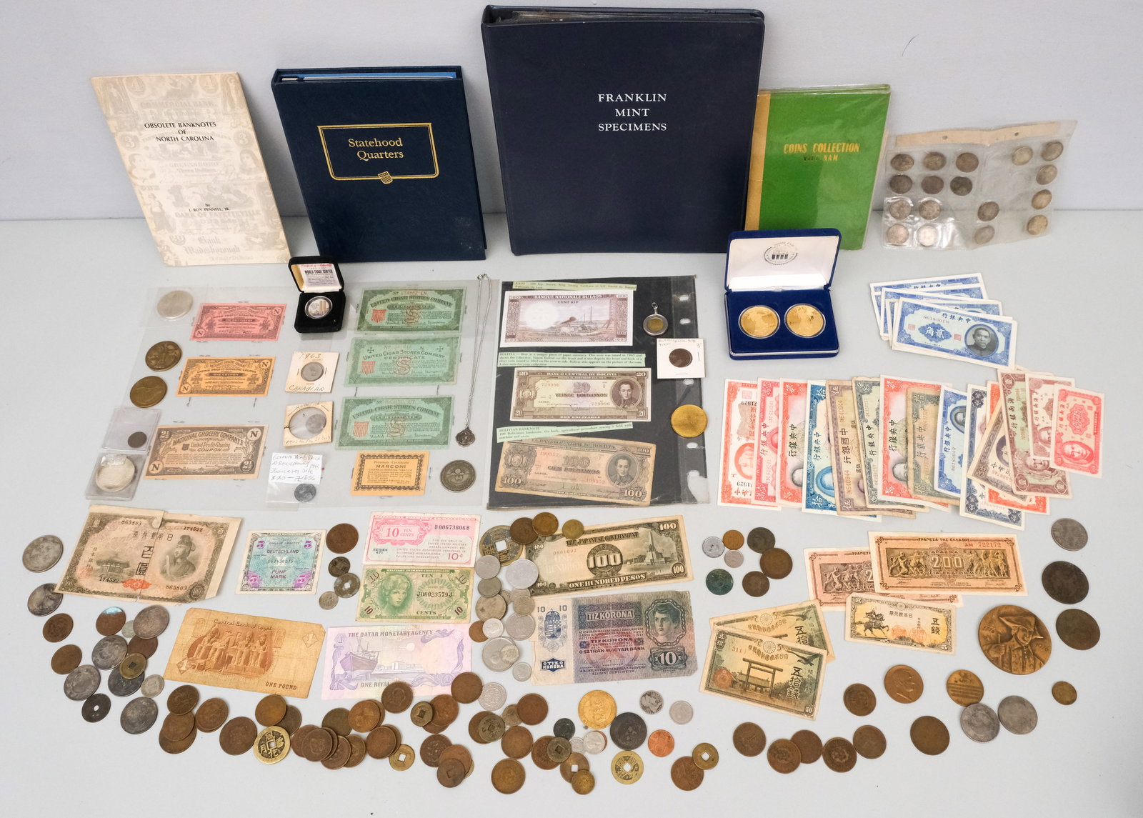 Collection of Coins & Currency (1 of 14)