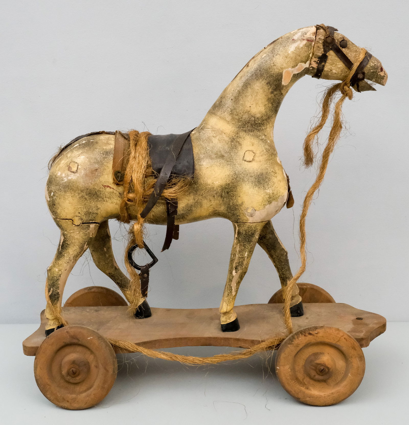 Antique Pull Toy Horse (1 of 8)