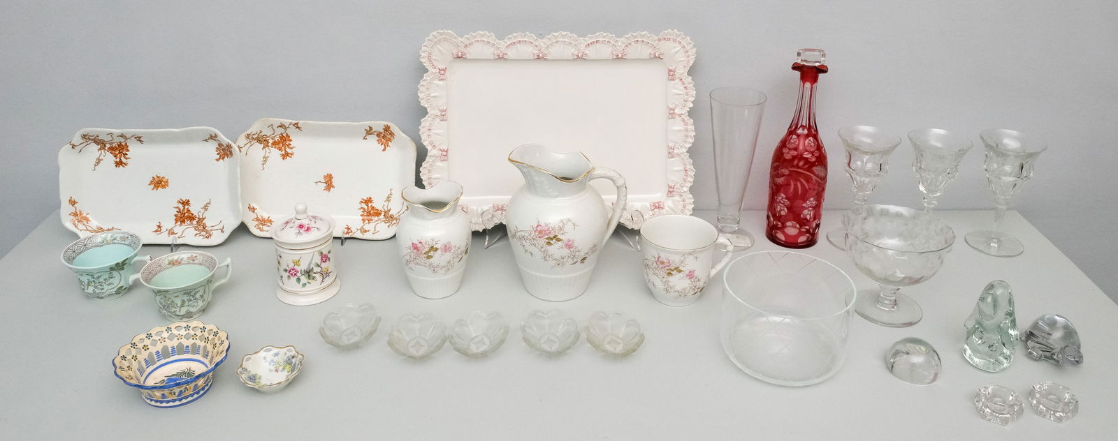 Group of Porcelain & Glass (1 of 15)