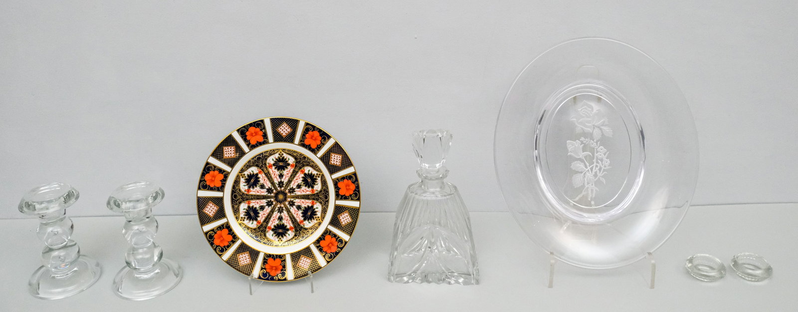 Group of Porcelain & Glass Including Derby (1 of 15)