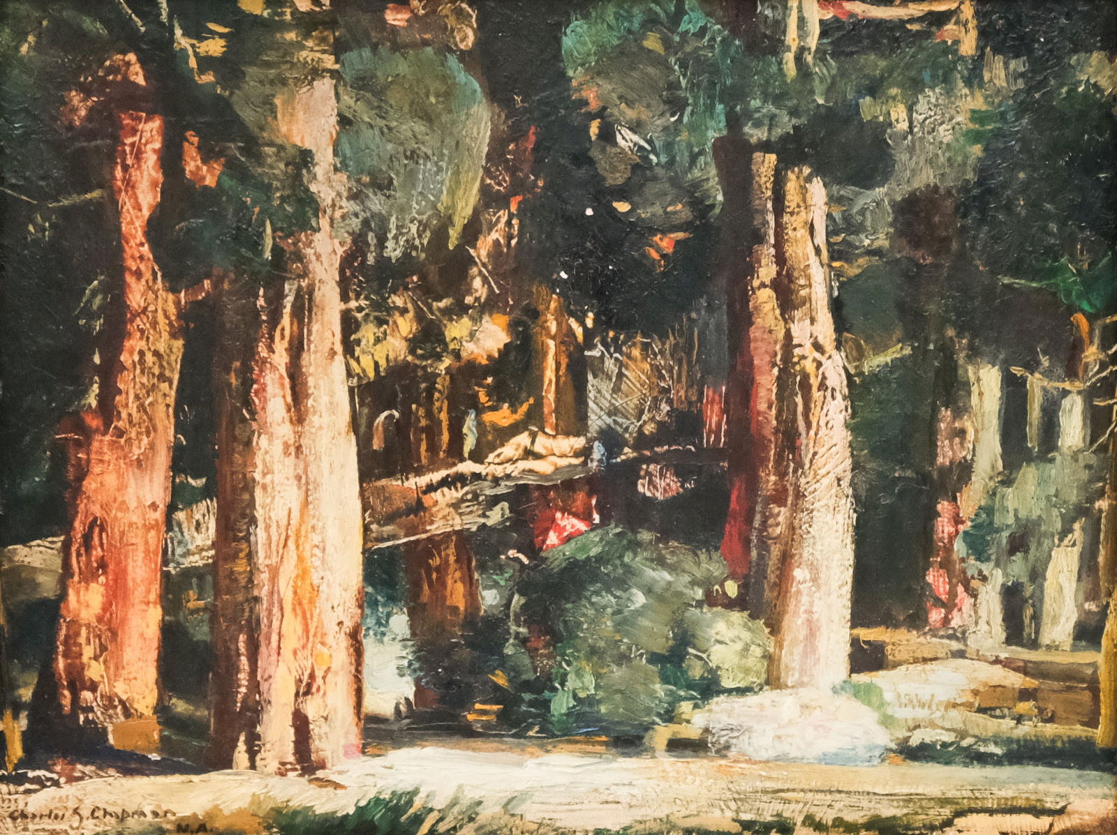 Charles Shepard Chapman, Forest Scene (1 of 4)