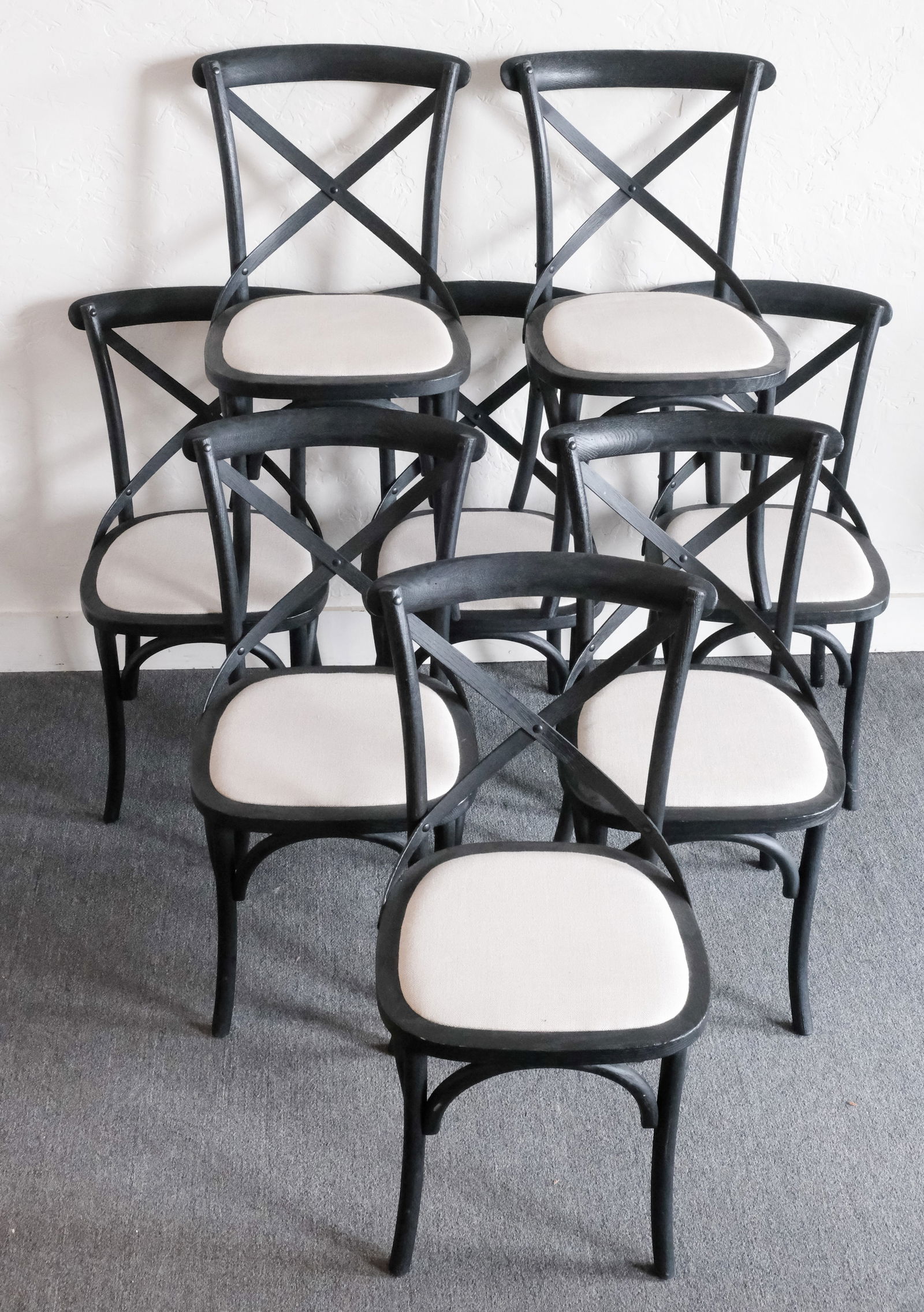 8 Restoration Hardware "Madeline" Dining Chairs (1 of 8)