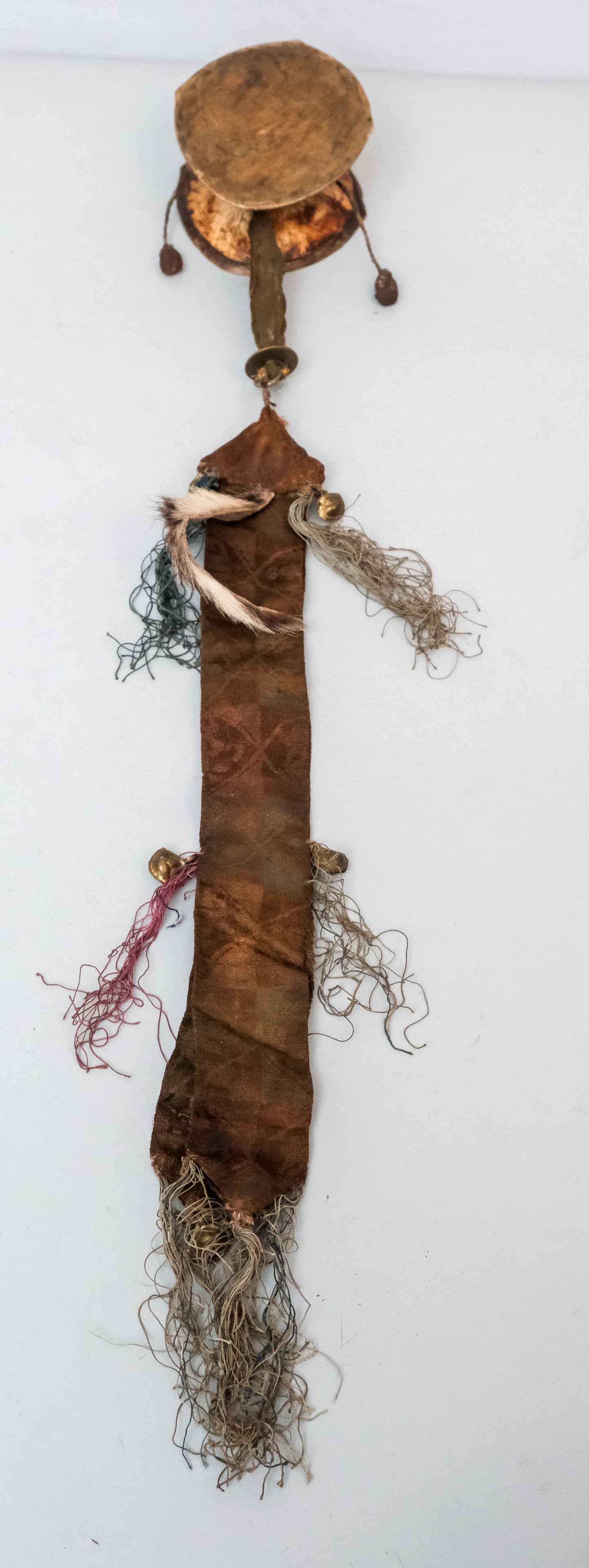 Early Antique Tibetan Tantric Skull Rattle (1 of 5)