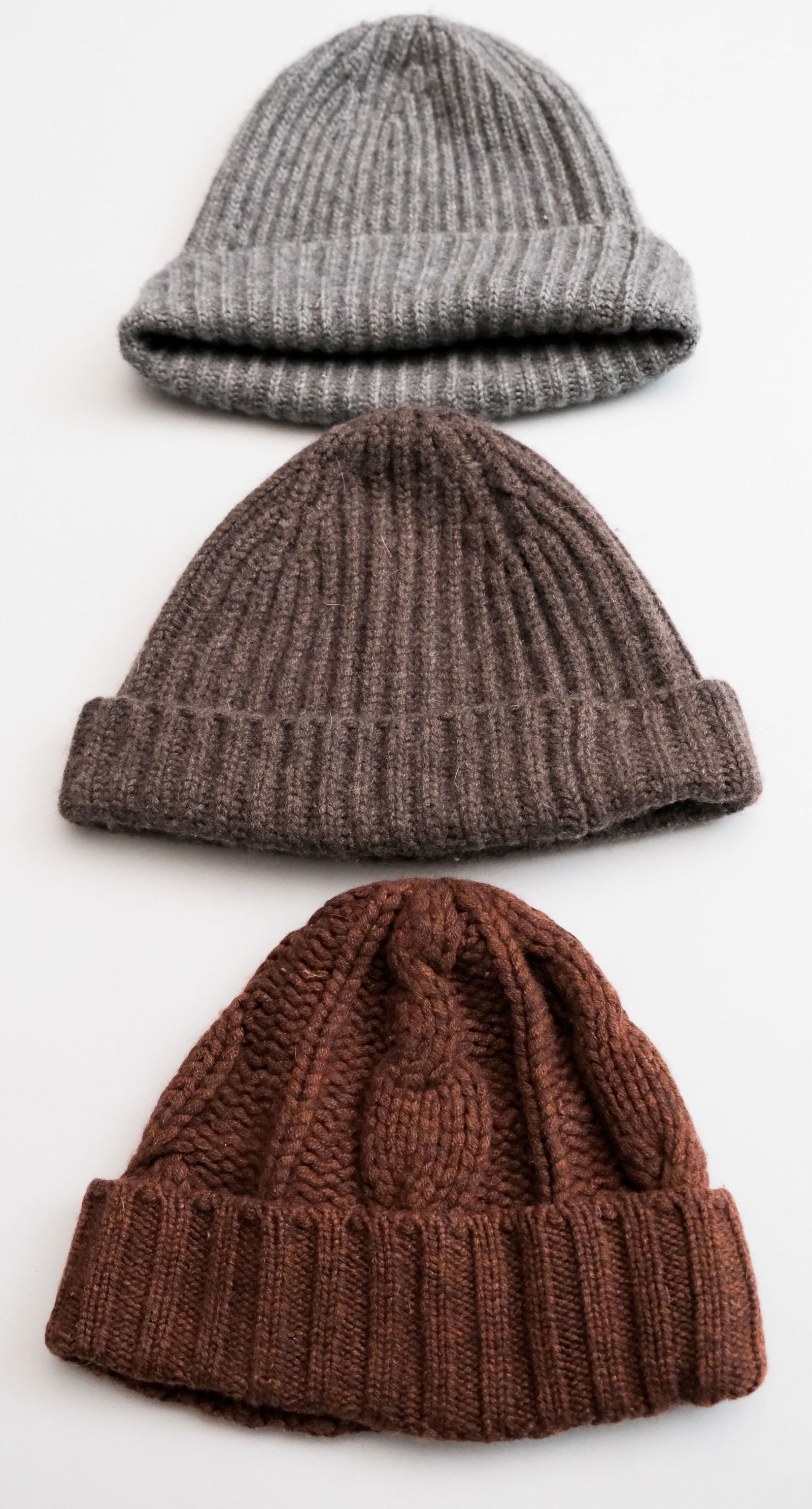 2 Loro Piana and 1 Polo by RL Cashmere Beanies (1 of 11)