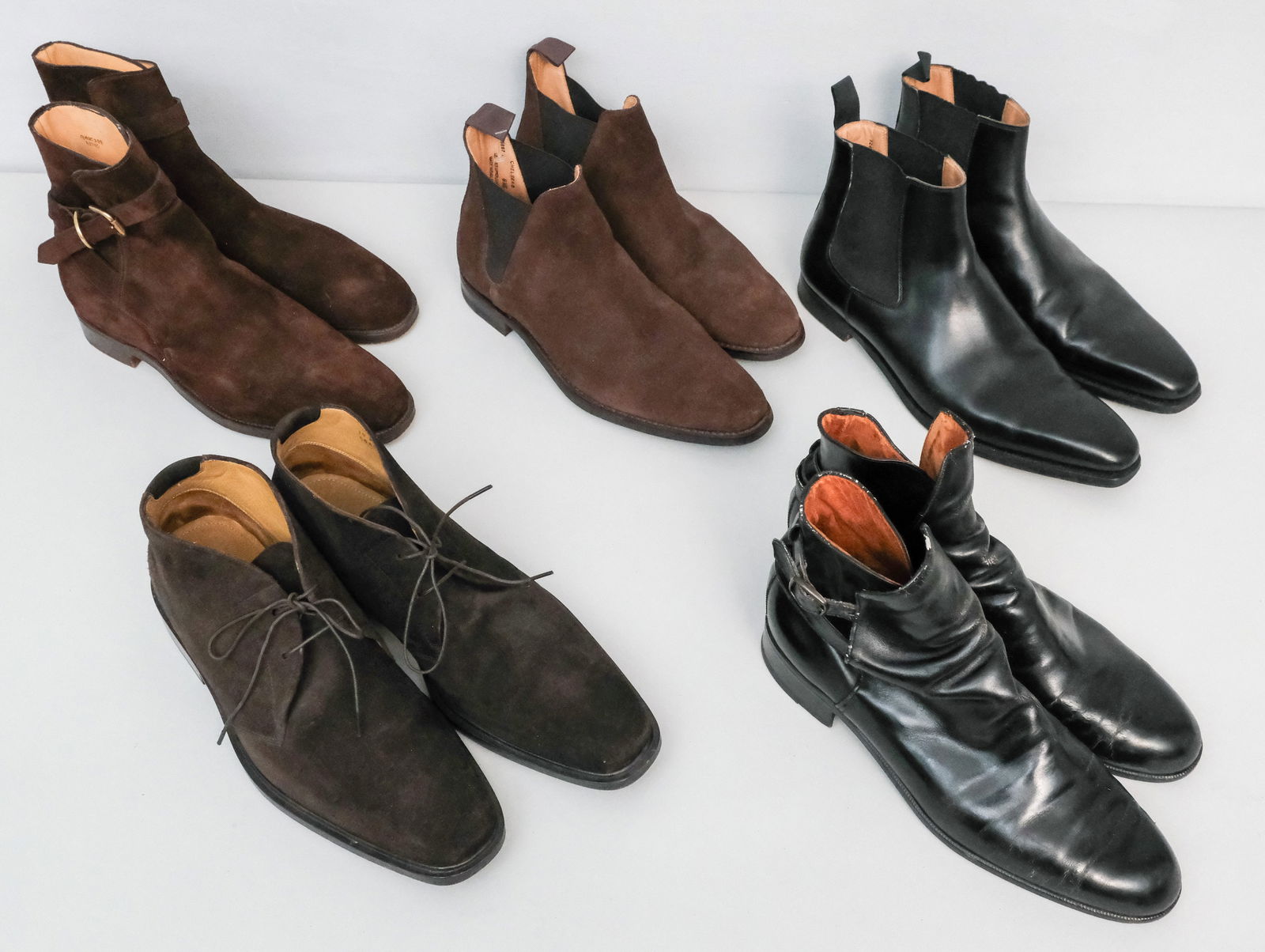 5 Pairs Designer Boots incl. YSL, Crockett & Jones (1 of 20)