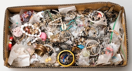 Large Lot of Costume Jewelry