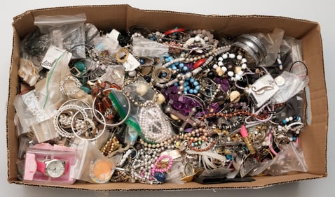 Large Lot of Costume Jewelry