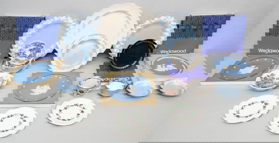 Box Lot of Wedgwood Porcelain