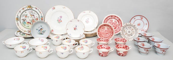 Box Lot of Spode Porcelain