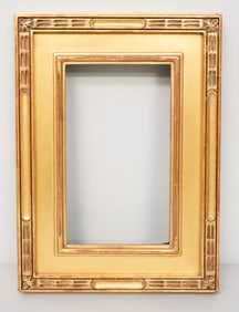 American Arts & Crafts Gilt Frame 5" x 9"