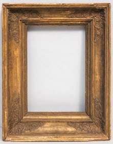 French Empire Giltwood Frame 6 3/4" x 10 1/4"