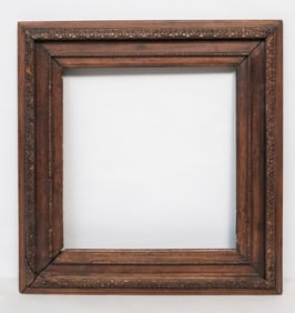 Italian Fruitwood Frame 15 3/4" x 16 3/4"