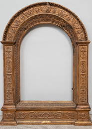 Italian Giltwood Tabernacle Frame 21 1/2" x 31 1/2