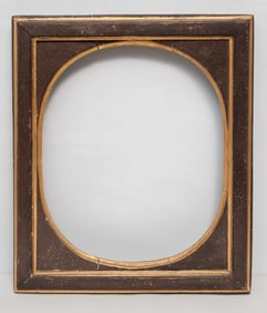 Early Italian Faux Marble Frame 12 1/2" x 15 1/4"