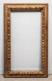 Early Italian Giltwood Frame 25 1/2" x 50"