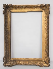 English Lely Giltwood Frame 17" x 25 1/2"