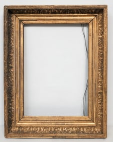 French Empire Giltwood Frame 14 1/2" x 21"