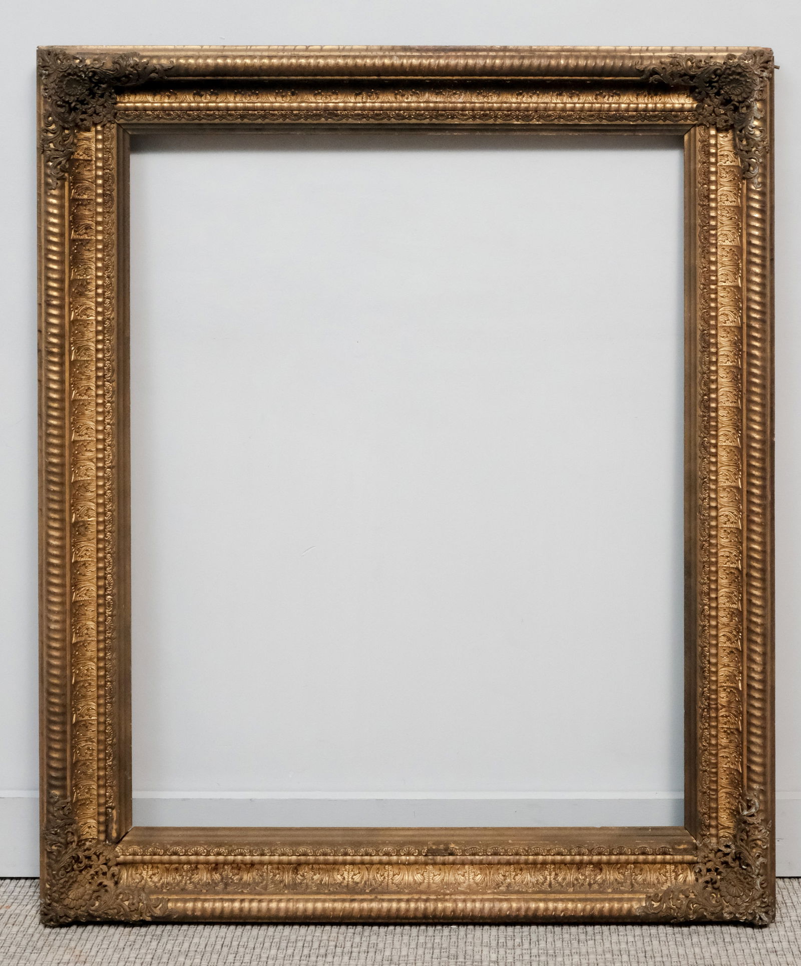 American Ripple Molded Gilt Frame 29" x 36" (1 of 4)
